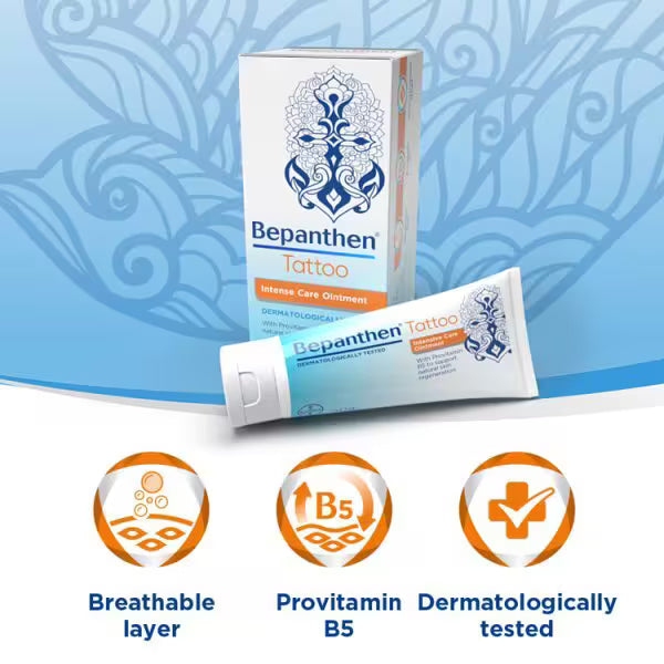 Bepanthen Tattoo Care Ointment Provitamin B5 50g - British product