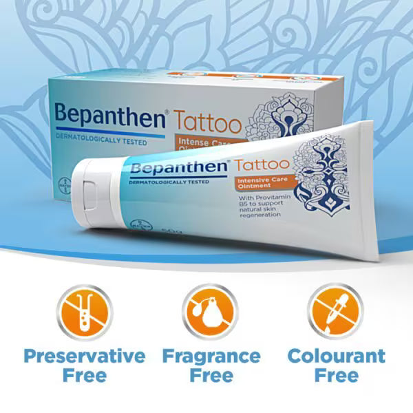 Bepanthen Tattoo Care Ointment Provitamin B5 50g - British product