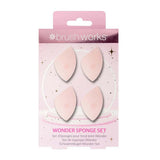 Superdrug Brushworks Wonder Sponge Bauble Set 4-Pack Makeup Sponges- Buy online at McGrocer