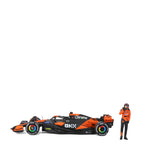 Bburago McLaren MCL38 1:24 model and driver figure, imported from the UK