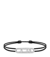 Harrods Messika Care(s) White Gold and Diamond Bracelet (0.26ct)- Buy online at McGrocer