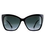Jimmy Choo women's cat eye sunglasses Seba/S black (British brand)