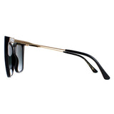 Jimmy Choo women's cat eye sunglasses Seba/S black (British brand)