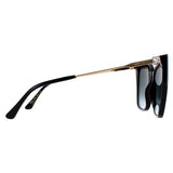 Jimmy Choo women's cat eye sunglasses Seba/S black (British brand)