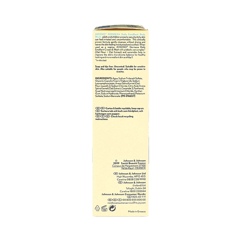 Aveeno Dermexa Daily Emollient Body Wash 300ml