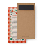 Rifle Paper Co. Cherry Farm magnetic shopping pad, imported from the UK