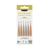 Humble Bamboo Interdental Brush Size 4 Yellow 6 Pack - Size 4 - Yellow