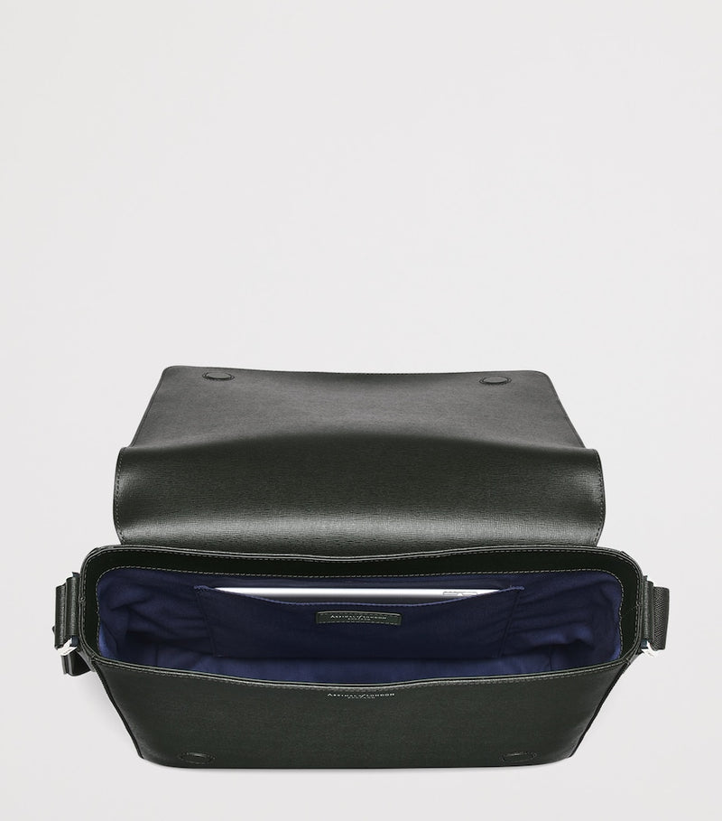 Aspinal of London reporter messenger bag, imported from the UK