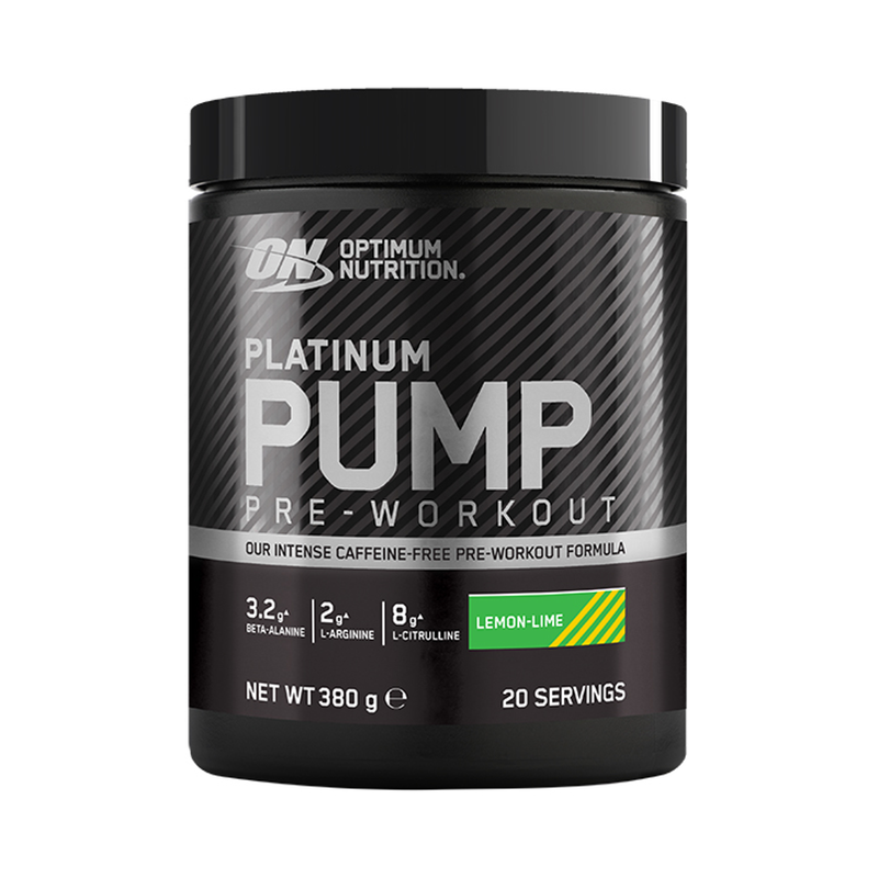 Optimum Nutrition Platinum Pump Pre-workout Lemon Lime 380g - Lemon Lime