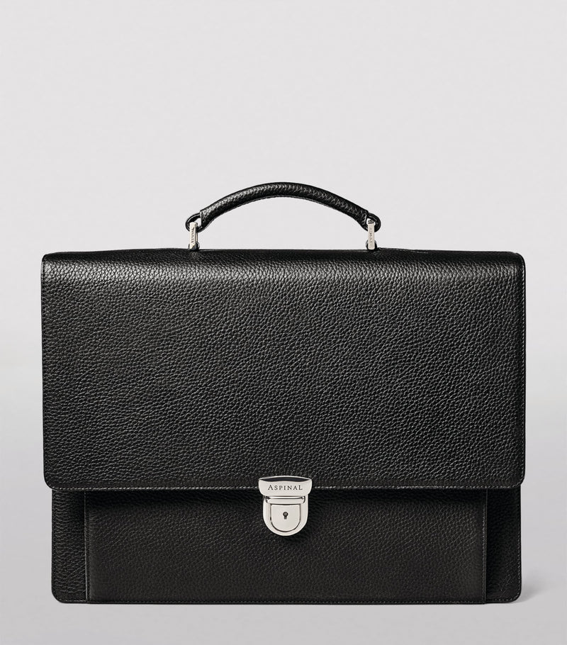 Aspinal of London city laptop briefcase - British product