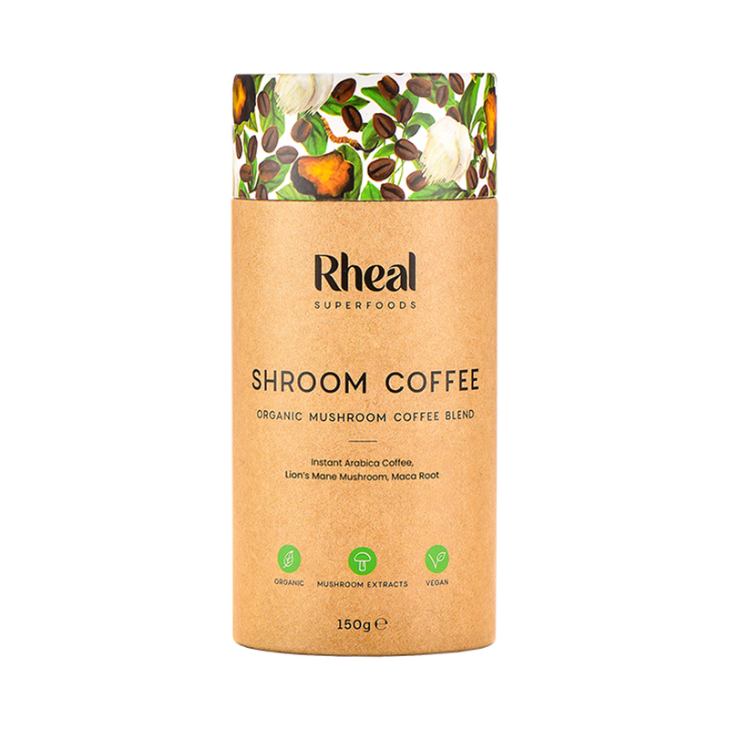 Rheal Shroom Coffee Organic Mushroom Coffee Blend 150g - Shroom Coffee