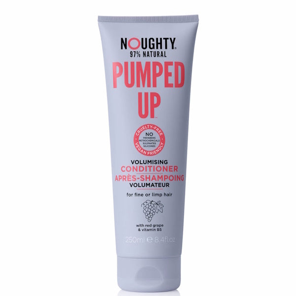 Noughty Pumped Up Volumising Conditioner 250ml, imported from the UK