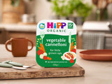 Vegetable Cannelloni organic toddler pasta meal, UK version