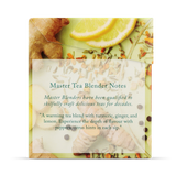 Organic Turmeric Ginger Lemon Herbal Tea 15 Tea Bags