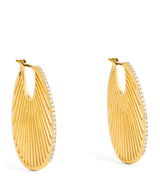 Harrods L'Atelier Nawbar Yellow Gold and Diamond Cosmic Rays Earrings- Buy online at McGrocer