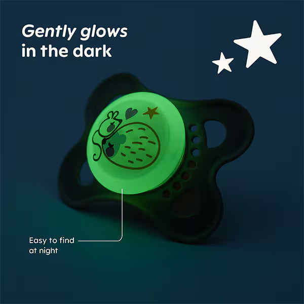 MAM Original Night Soother 0-6m 2 pack, imported from the UK