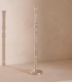 Soho Home large silver-plated candlestick 44cm (British brand)