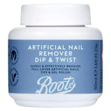 Boots Artificial Nail Remover Dip & Twist 50ml - McGrocer