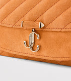 Jimmy Choo Curve quilted leather chain wallet - British product
