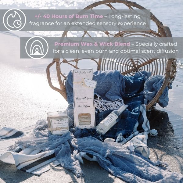 Durance Handmade Sea Mist Candle 180g - British product