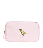 Harrods striped embroidered nursery pouch (British brand)