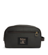 Harrods Barbour Wax-Coated Wash Bag for Grooming Essentials- Buy online at McGrocer