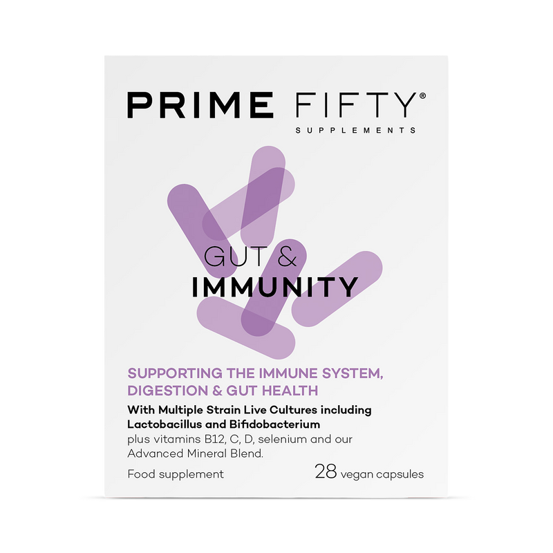 Gut & Immunity live bacteria supplement 28 capsules - British product