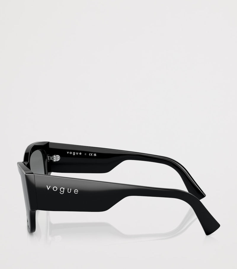 Vogue pointed square sunglasses - British product