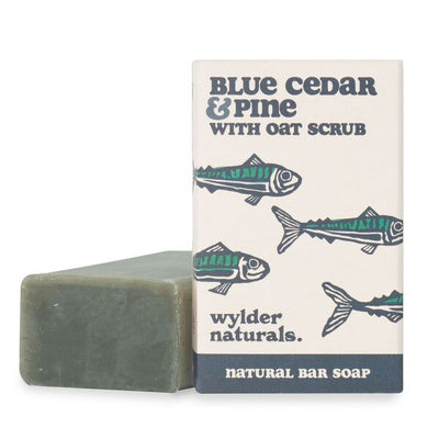 Superdrug Wylder Naturals Blue Cedar & Pine mit Hafer Seifenstück 120g- Online bei McGrocer kaufen