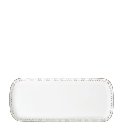 Plat à gâteau en platine Christofle Malmaison Impériale 37cm Harrods - Acheter en ligne chez McGrocer