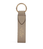 Smythson leather Panama keyring crossgrain calf, UK version