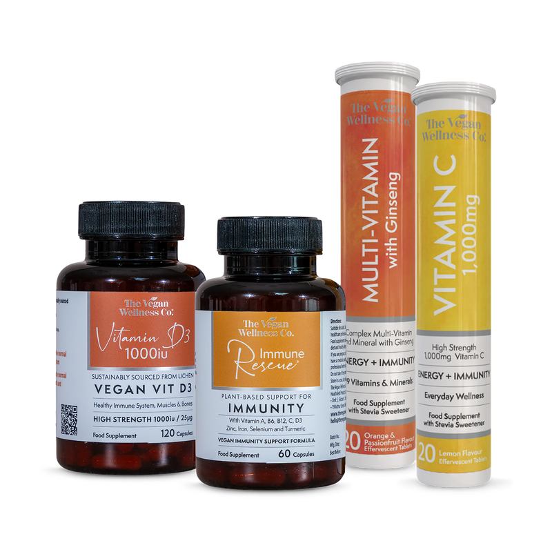 The Vegan Wellness Co. winter wellness bundle, British brand
