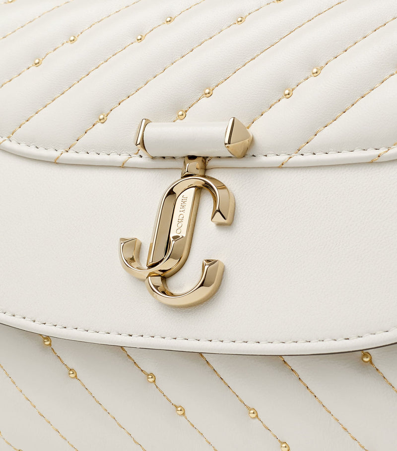 Jimmy Choo Curve top-handle bag leather - British product