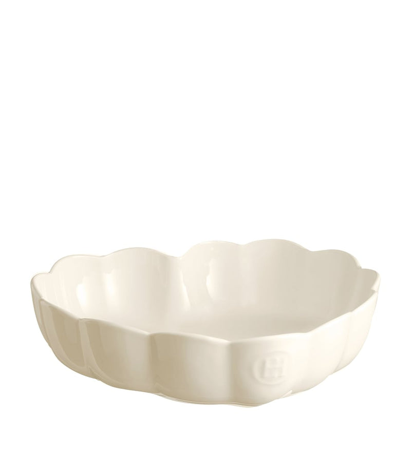 Emile Henry heart-shaped ceramic baking dish 26.5cm, imported from the UK