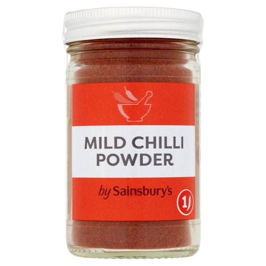 Sainsbury's Mild Chilli Powder 44g Cooking sauces & meal kits Sainsburys   