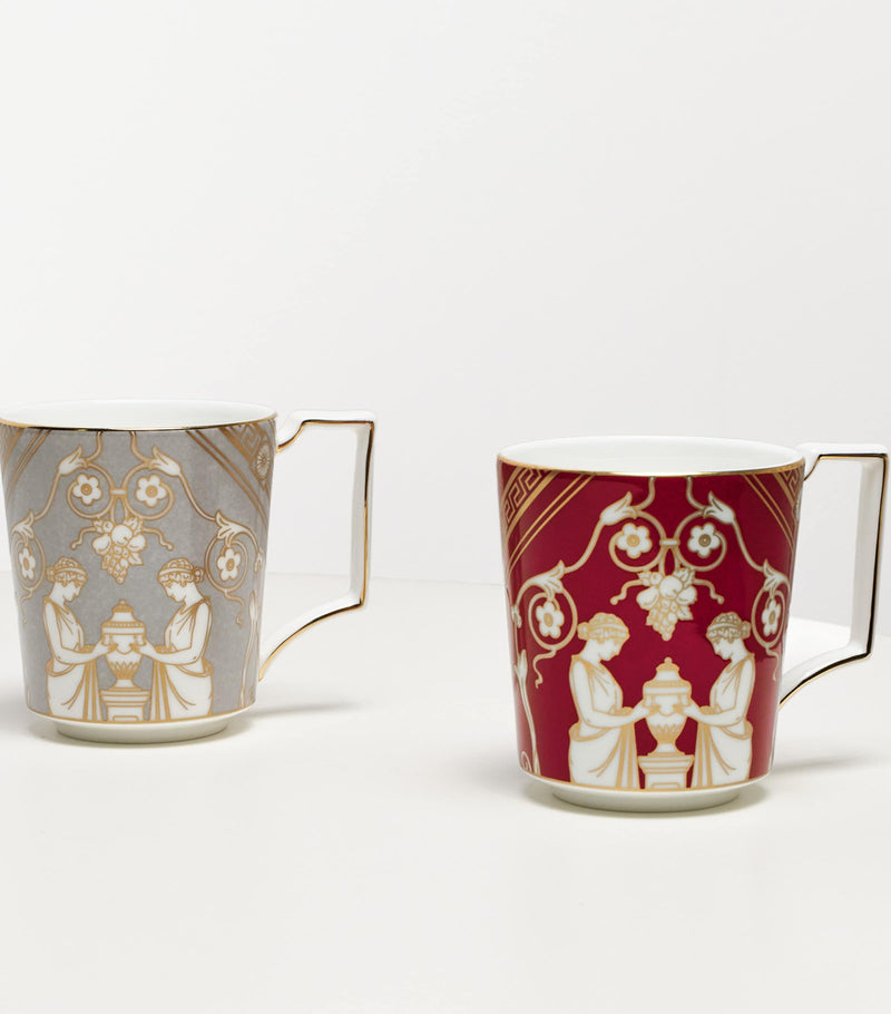 Wedgwood Renaissance set of 2 ceramic mugs 300ml (British brand)