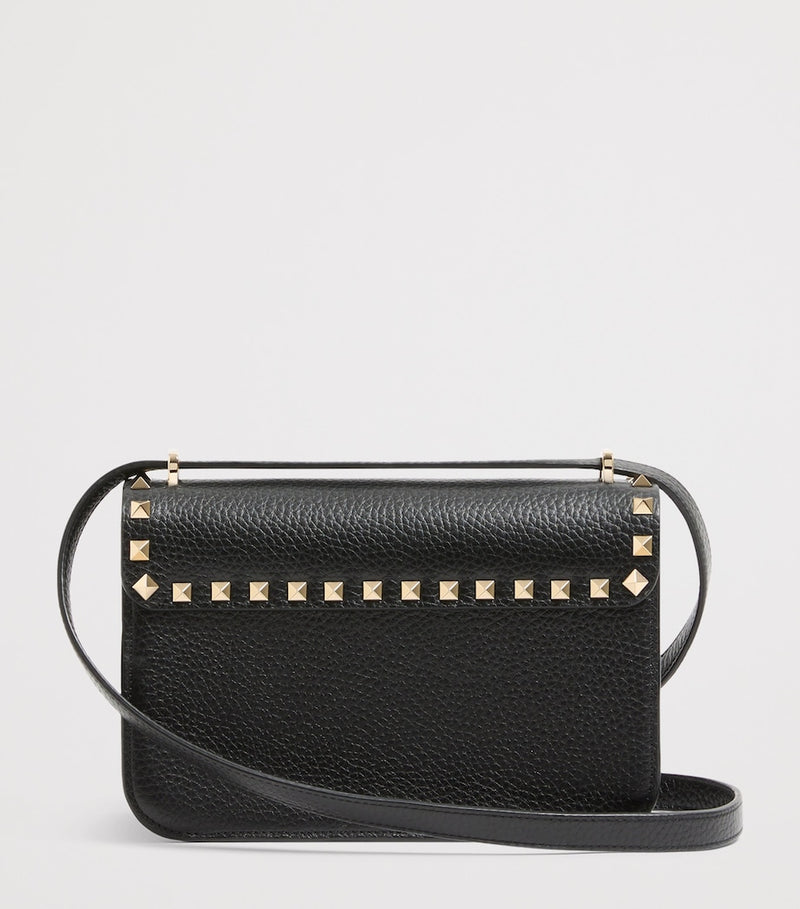 Valentino Garavani Rockstud shoulder bag H10cm x W21.5cm (British brand)