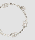 Dolce&Gabbana crystal-embellished DG necklace, imported from the UK