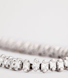Suzanne Kalan princess diamond tennis bracelet white gold - British product