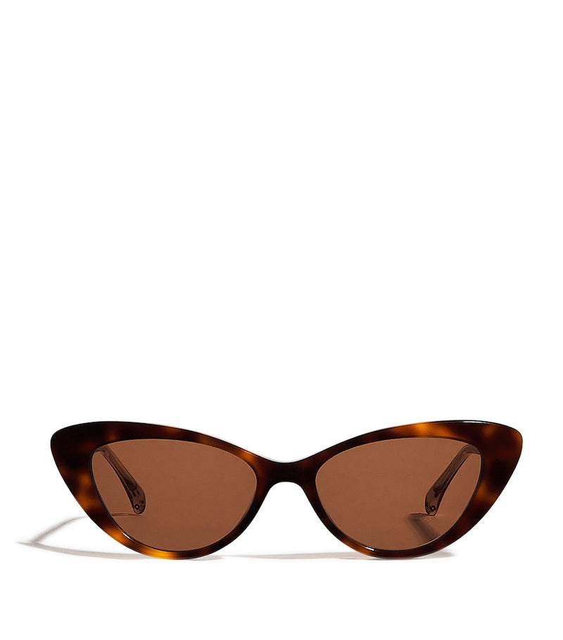 Maje acetate cat eye sunglasses tortoiseshell, UK version
