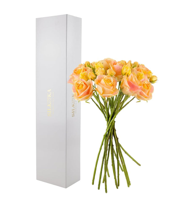 Silk-ka artificial rose bouquet 65cm, UK version