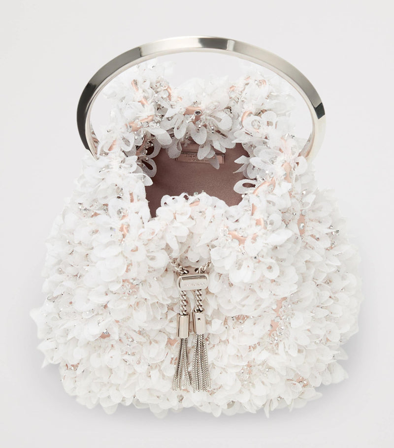 Jimmy Choo Bon Bon satin top-handle bag, UK version