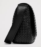 Bottega Veneta large leather Veneto messenger bag, UK version