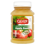 Gefen natural unsweetened apple sauce 652g, imported from the UK