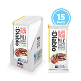 Holland & Barrett Diablo No Added Sugar Milk Chocolate Bar with Hazelnuts 75g Pack of 15- Buy online at McGrocer