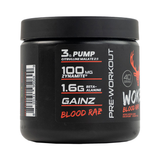 BuckedUp WokeAF Pre Workout Blood Raz 260g