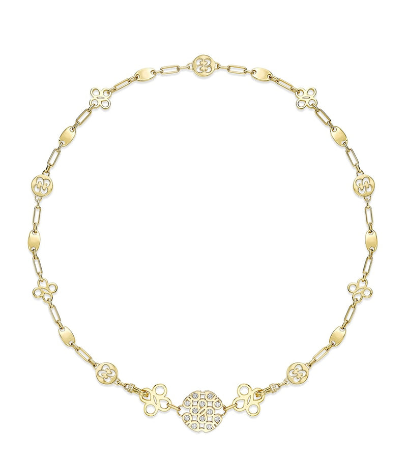 Boodles Be Bold bracelet yellow gold and diamond, UK version