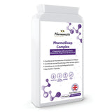 Superdrug Pharmanostix PharmaSleep Complex Sleep Aid Supplement 120 Vegan Capsules- Buy online at McGrocer