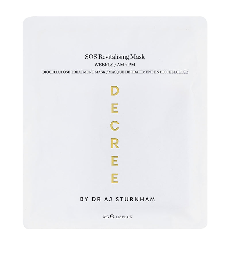 Decree SOS revitalising sheet mask 35g - British product