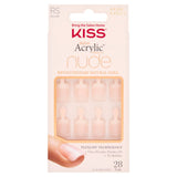 Kiss 28 real short nude false nails, UK version